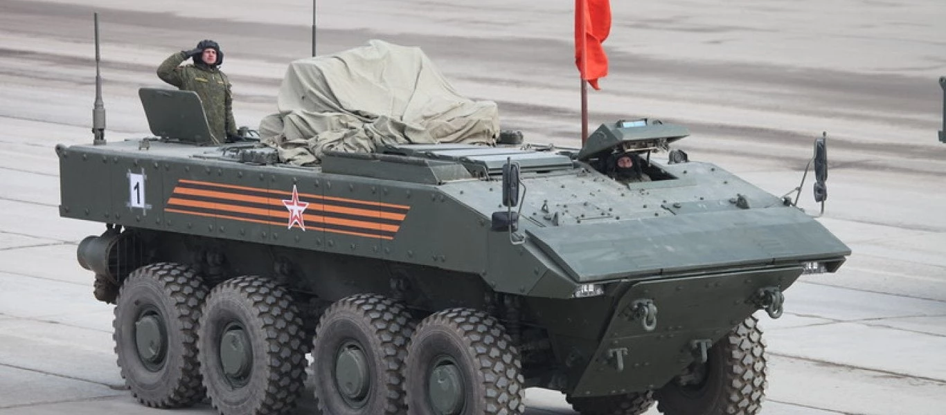 «Boomerang» – Το νέο τεθωρακισμένο τροχοφόρο των ρωσικών ενόπλων δυνάμεων (εικόνες)